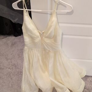 Zimmermann Cream Strappy Dress